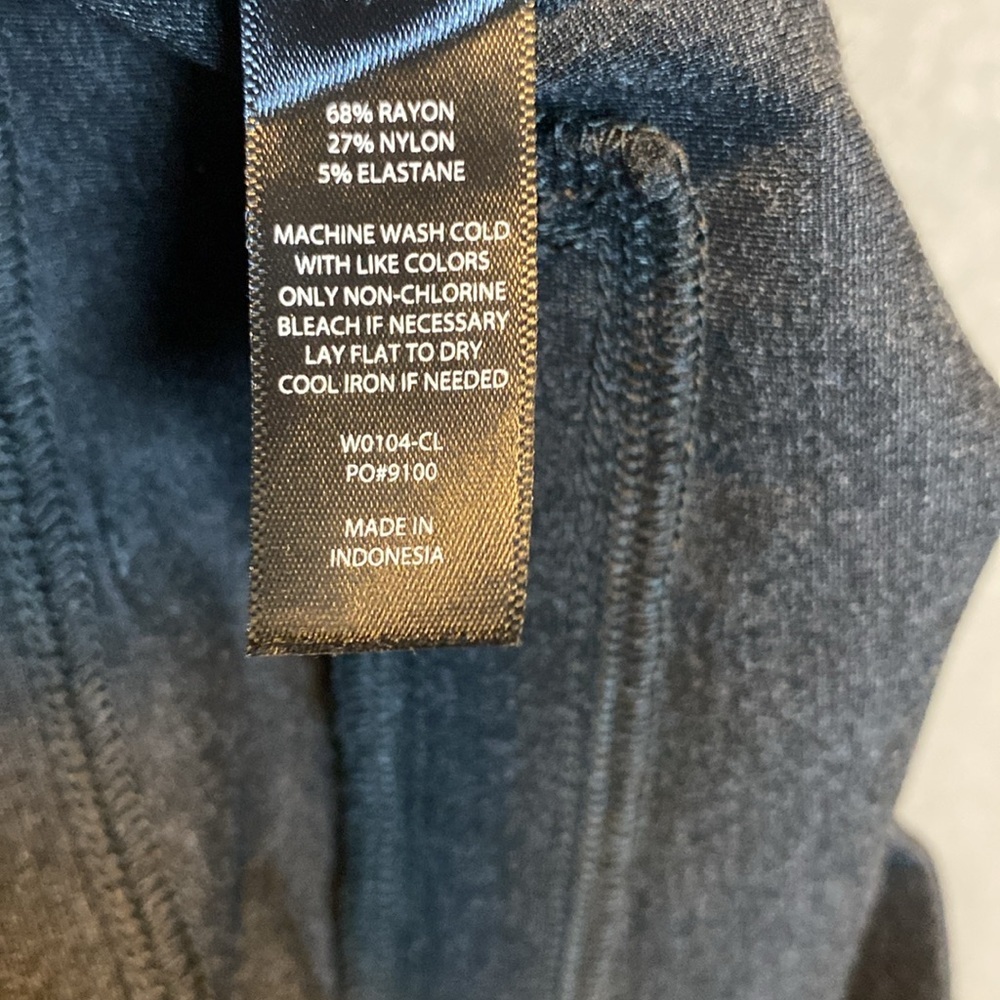 Betabrand Charcoal Classic Boot Cut Yoga Pants - Picture 6 of 6